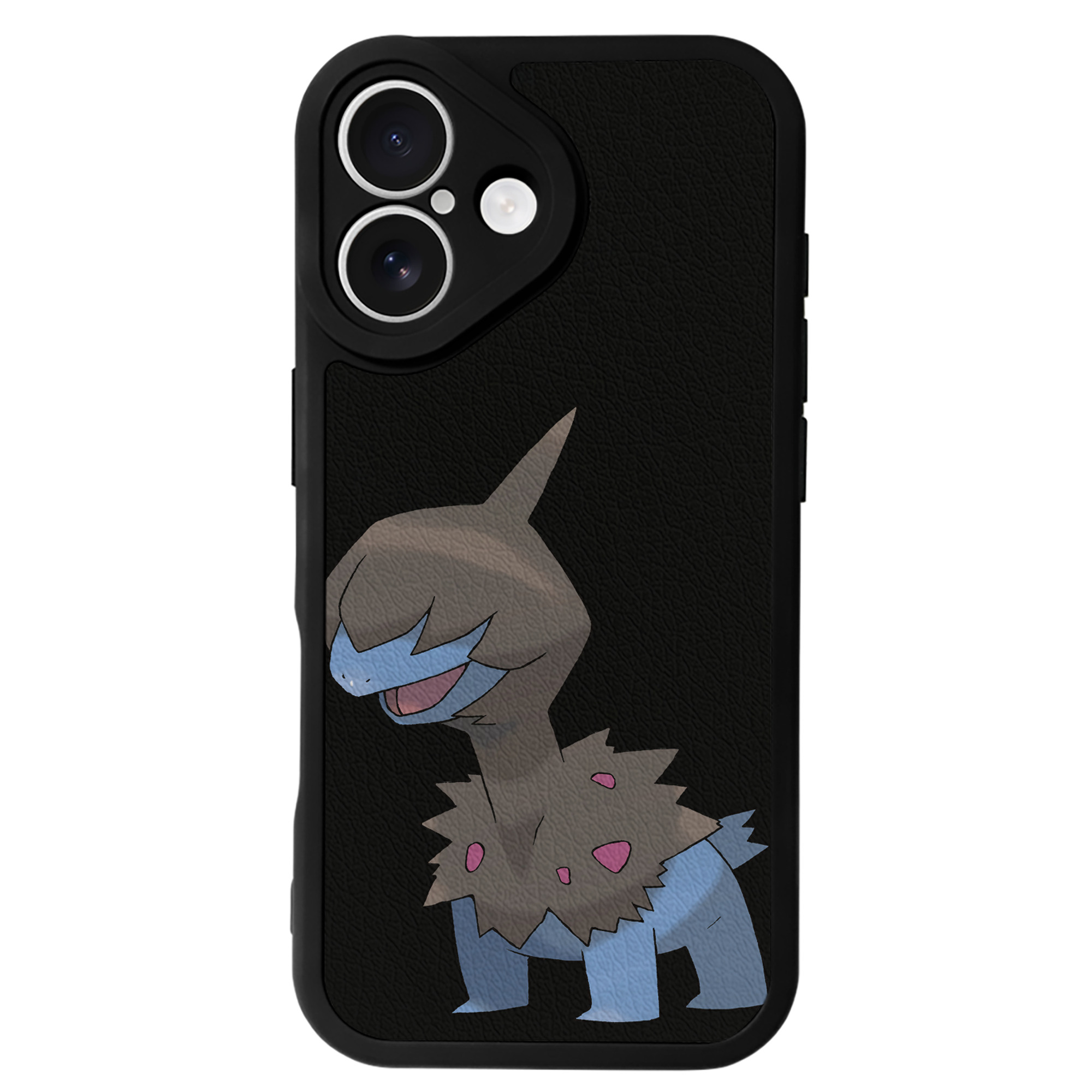 （画像用） ポケットモンスター Pokémon 【iPhone 16シリーズ対応】シリコンスマホケース（レザー調） 材質：シリコン